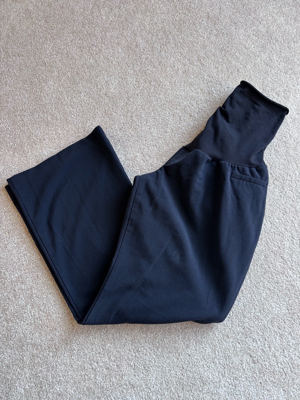 Motherhood Maternity wide leg dress pants-petite